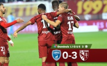 Vidéo-Habib Diallo marque, Metz gagne et distance Brest