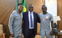 Sadio Mané et Keita Baldé reçus par le Président Macky Sall