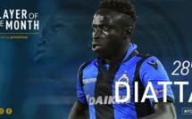 FC Bruges : Krepin Diatta élu meilleur joueur du mois de mars !