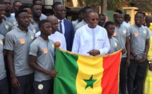 Mondial U20 : les Lionceaux ont reçu l'emblème national.