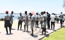 Photos-match amical : promenade des Lions avant la rencontre contre le Nigéria, aujourd’hui