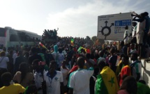 Les images de l’arrivée des Lions à l’aéroport LSS