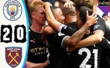 Premier League : Manchester City écrase West Ham (5-0)