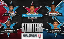 NBA-ALL STAR : Le record pour Lebron James, Siakam et Embiid sélectionnés
