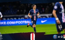 Ligue1 : Cavani soulage le PSG devant Lyon (4-2)