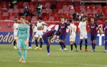 Liga: Séville freine le Barça (0-0)