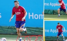 Barcelone : Lionel Messi de retour à l'entraînement