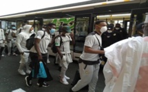 CAN 2021: les Lions arrivés à Bafoussam, 9 joueurs bloqués à Dakar