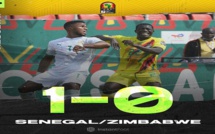 CAN 2021 : le Sénégal s'impose in extremis face au Zimbabwe, Mané décisif !