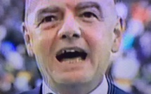 Inauguration : Le président de la FIFA Gianni Infantino enflamme le stade