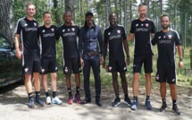 Dijon : Omar Daf reçoit le coach des Lions, Aliou Cissé