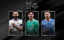 Trophée joueur UEFA: Benzema, Courtois et  De Bruyne en finale, Sadio Mané 6e au classement