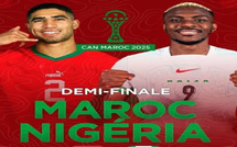 CAN 2025 : Maroc face au Nigéria pour une place en finale