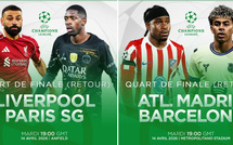 LDC : le programme des quarts de finale (Retour) !